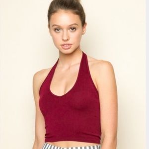 Brandy Melville Alexis Halter Top - OS